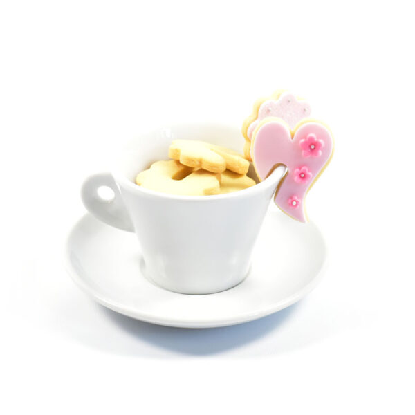 Biscuits coeur pour tasses